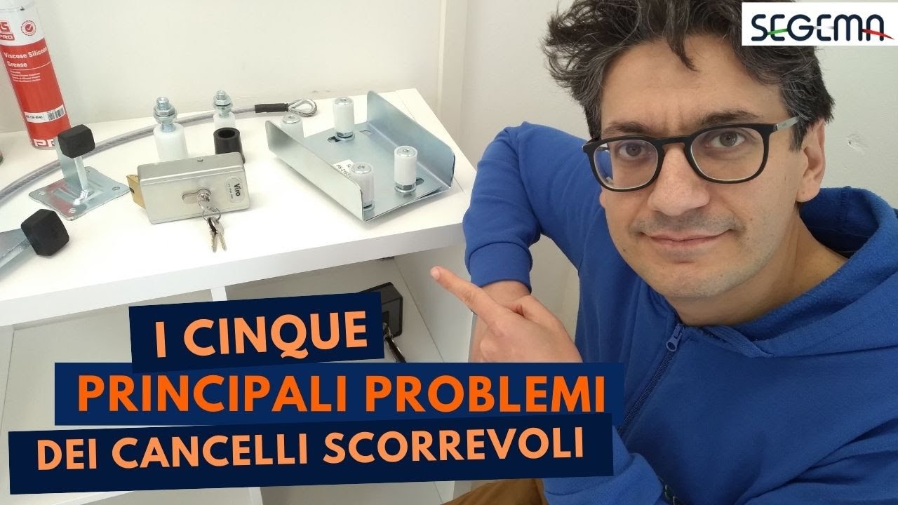 I 5 principali problemi dei cancelli scorrevoli