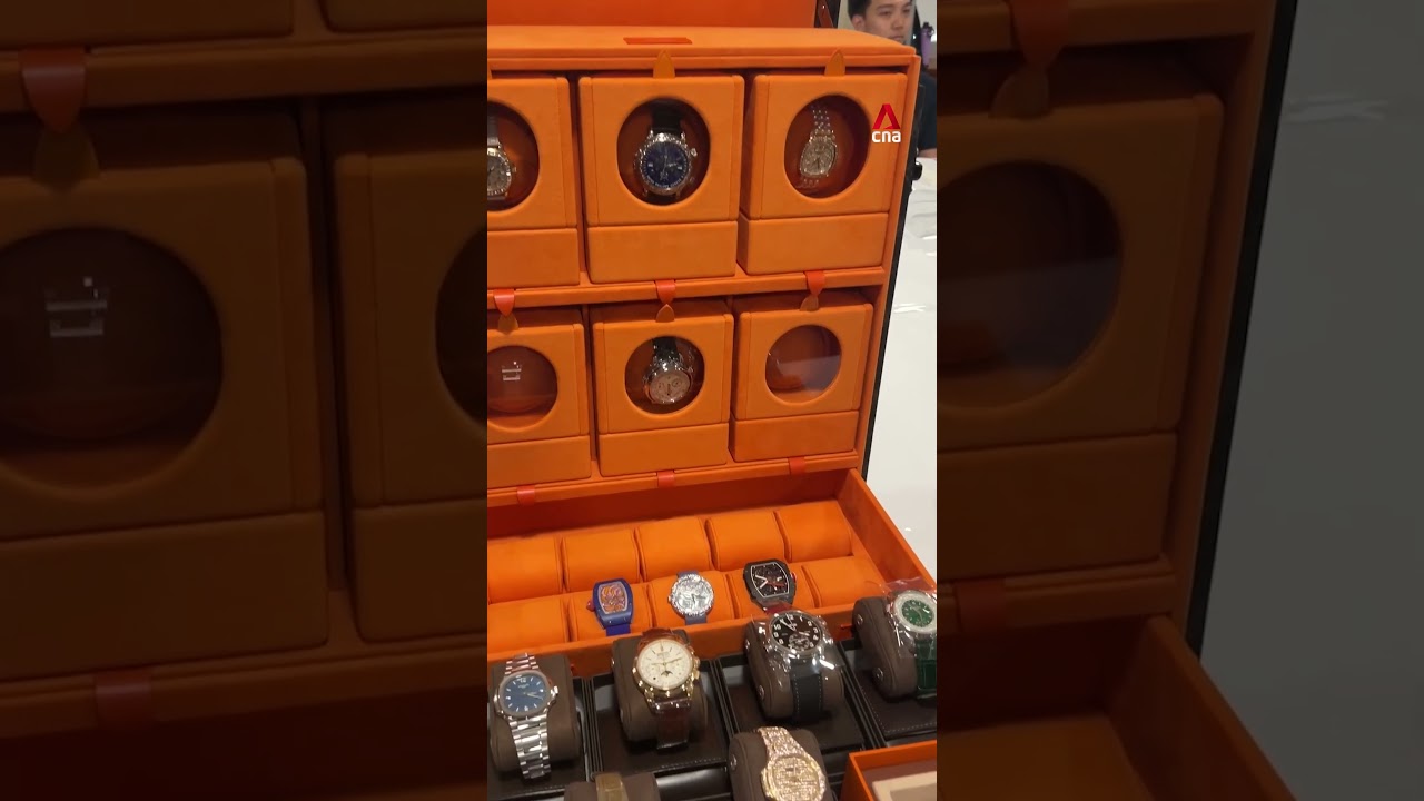 Seized luxury goods, gold bars from S$3b money laundering case handed over for liquidation