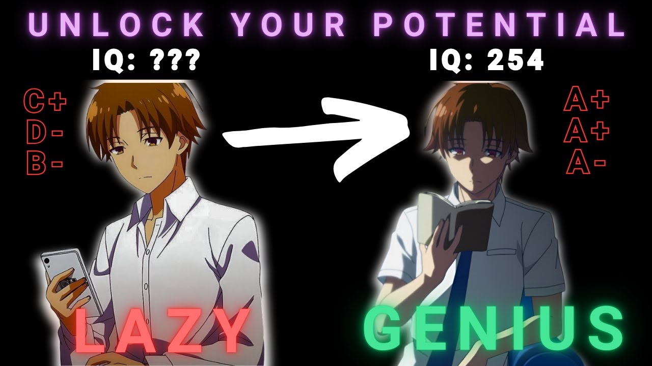 Ayanokoji Kiyotaka GENIUS Study Secrets.