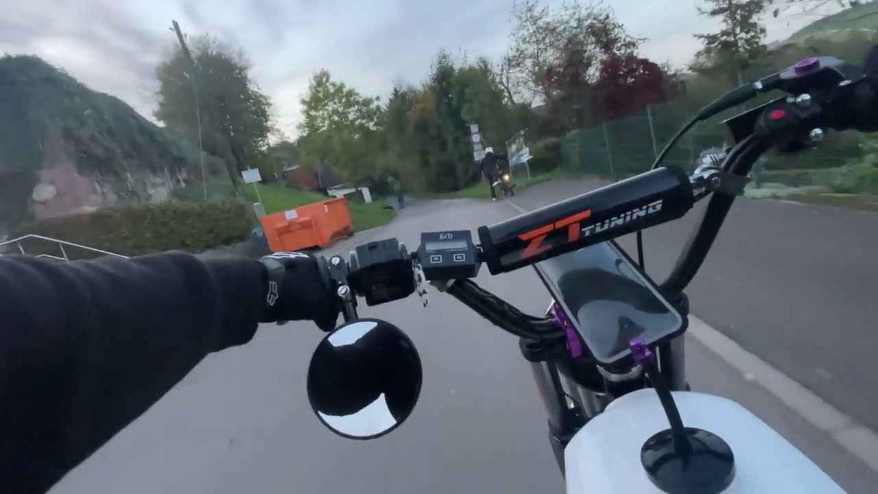 First Run 75ccm JackMotors Muffler Esse