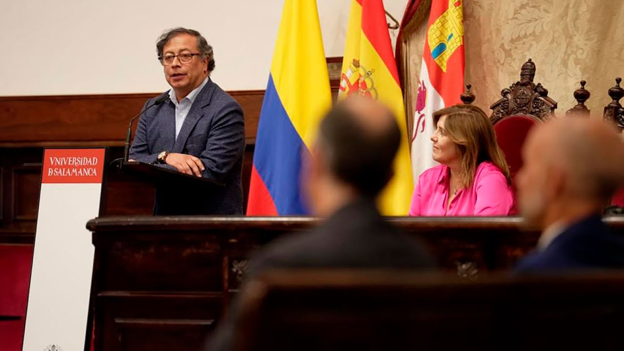 Palabras del Presidente Gustavo Petro al recibir la Medalla de la Universidad de Salamanca (España)