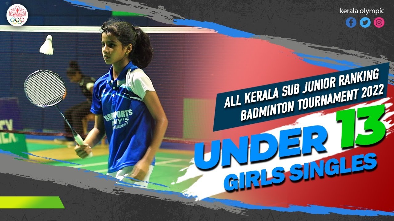 U13 GIRLS SINGLES FINAL |  ALL KERALA SUB JUNIOR RANKING BADMINTON TOURNAMENT 2022 | TOSS ACADEMY