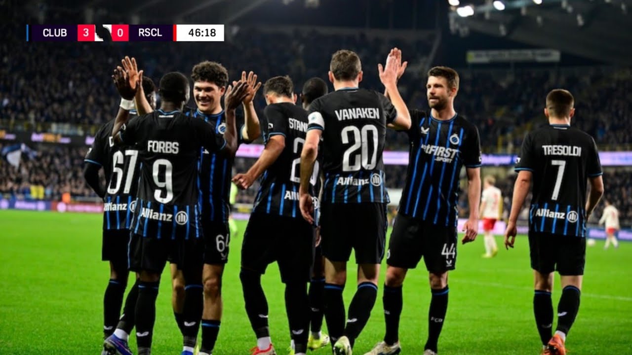 Club Brugge vs Standard Li&egrave;ge 3-0 Highlights | FC Bruges - Standard Li&egrave;ge | Jupiler Pro League 2026