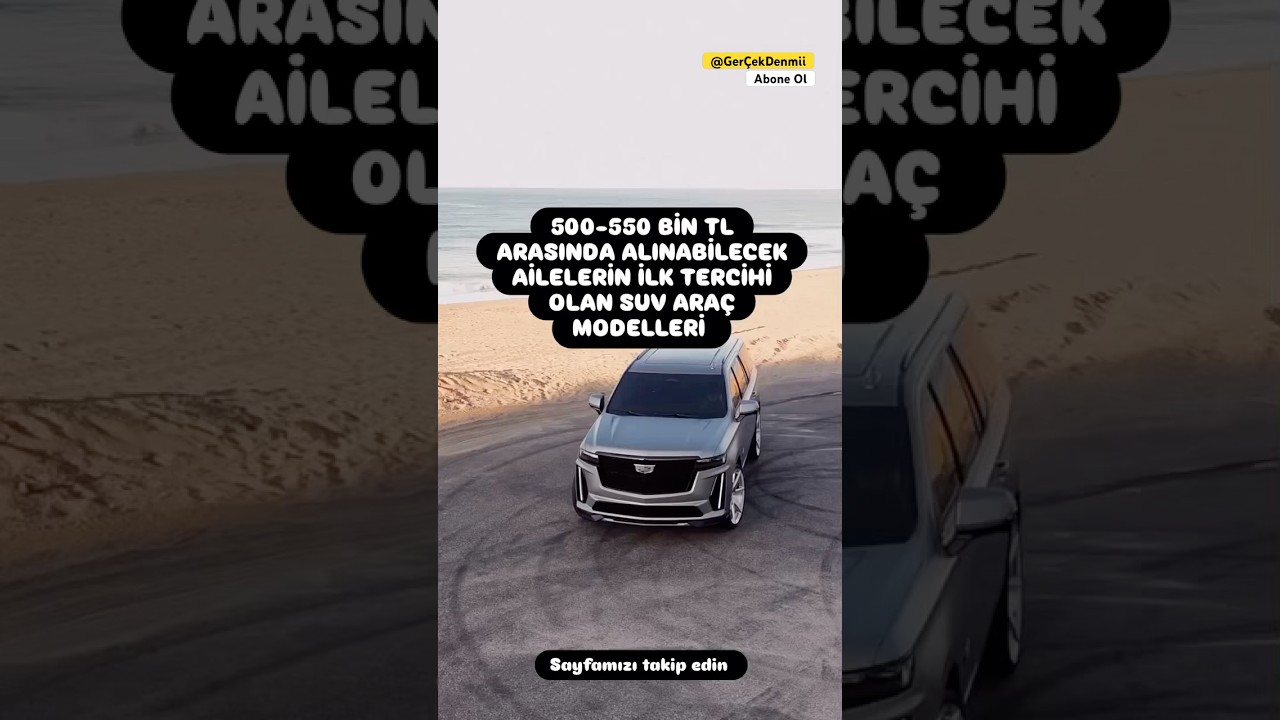 500-550 BİN TL ARASINDA ALINABİLECEK AİLELERİN İLK TERCİHİ OLAN SUV MODELLER