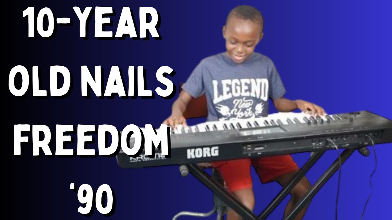 10 Year Old Piano student Plays Freedom 90 Like a PRO!