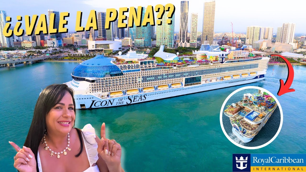 SERÁ TODO INCLUIDO 💵EN EL ICON OF THE SEAS ￼ ,EL CRUCERO 🛳️MÁS GRANDE DEL MUNDO (Royal Caribbean )