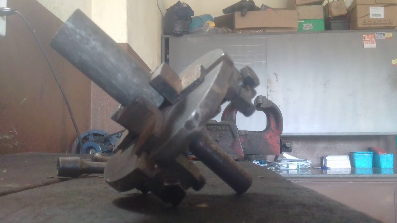 Castanha para mini torno caseiro