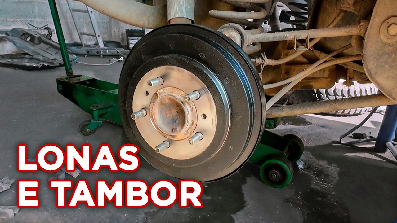 Manutenção do Freio Traseiro da Pajero TR4 - Revisão Pré Expedição