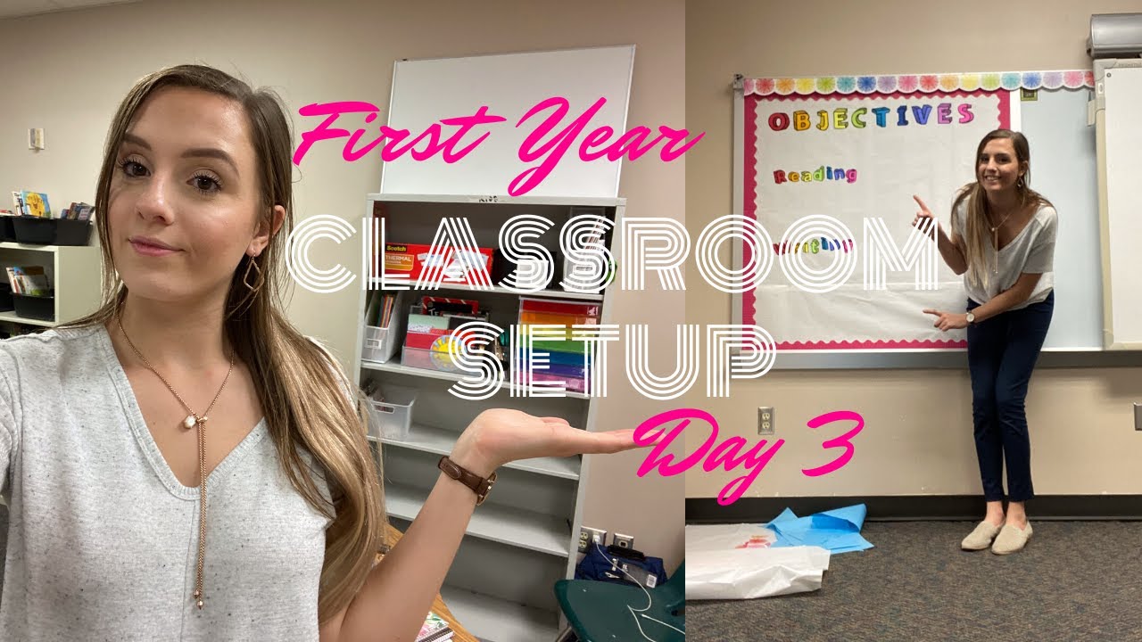 Classroom Setup Day 3 // Bulletin Boards & Breakdowns