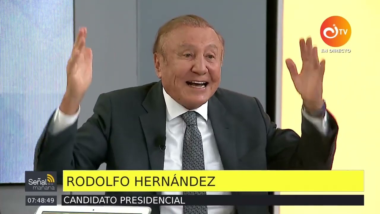 Rodolfo Hernández y su campaña contra la corrupción | Canal Institucional