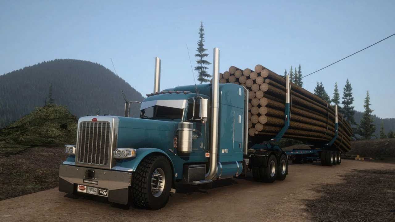 Logging in Texas | American Truck Sim
