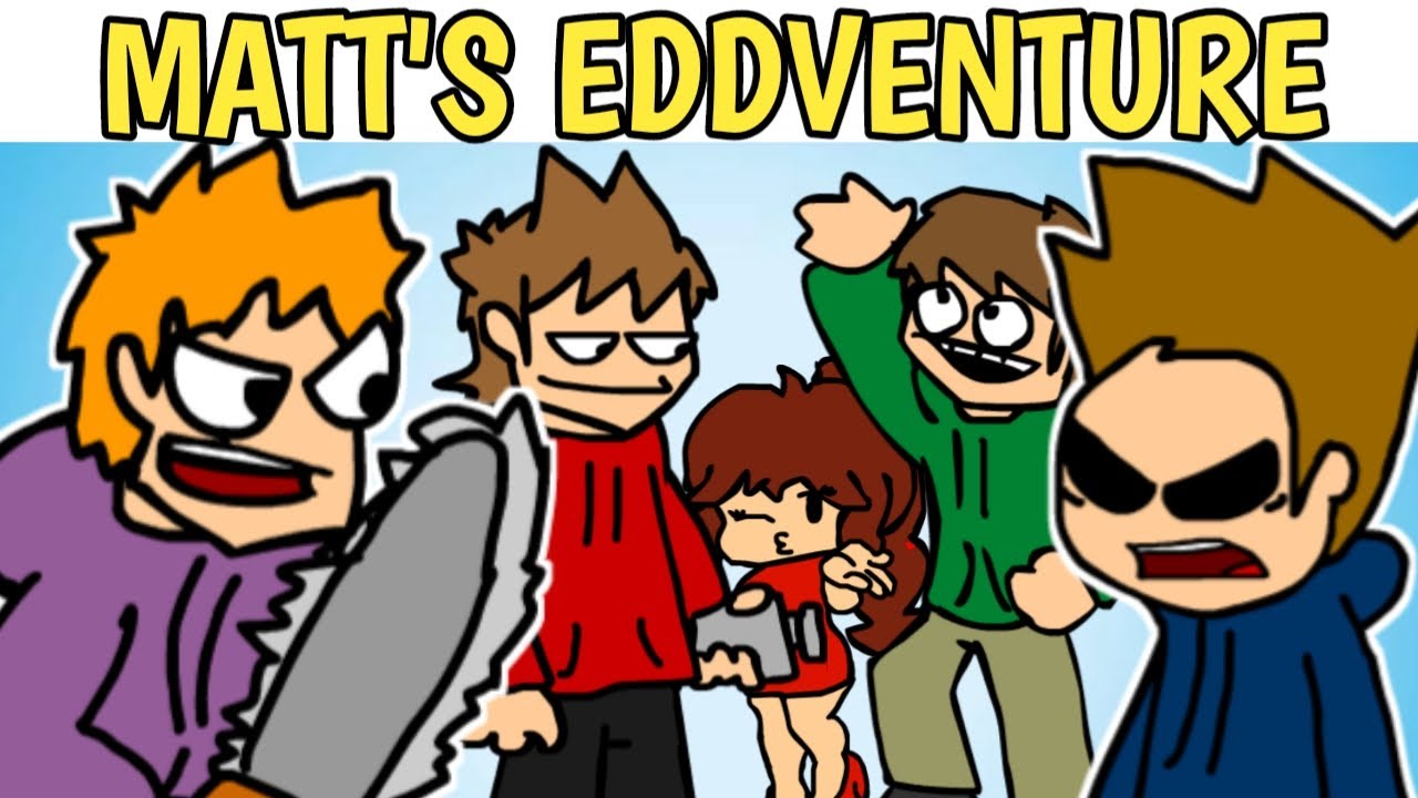 Friday Night Funkin'- MATT-VENTURE || EDDSWORLD'S OLD STYLE MOD || EDD, TOM, TORD & MATT vs GF ||