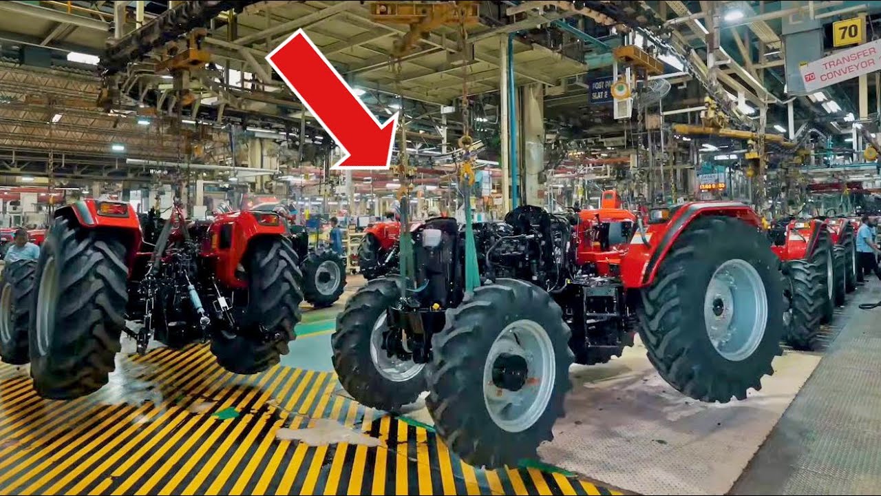 Nagpur Mahindra Tractor Plant Tour | Mahindra के Tractor Plant में कैसे बनते है ? Mahindra M Bull 