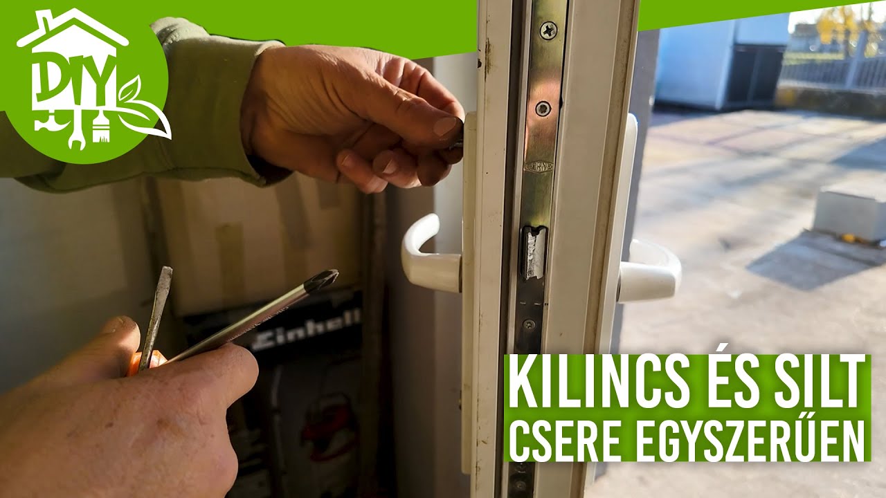 Kilincs és silt csere egyszerűen – erre figyelj, mielőtt újat veszel! | Green Cottage DIY
