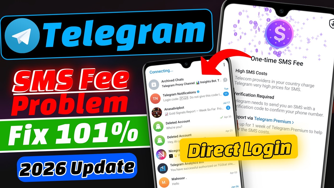 How To Fix Telegram SMS Fee Problem (2026) | Telegram Login Problem | Fix Telegram Code SMS Problem
