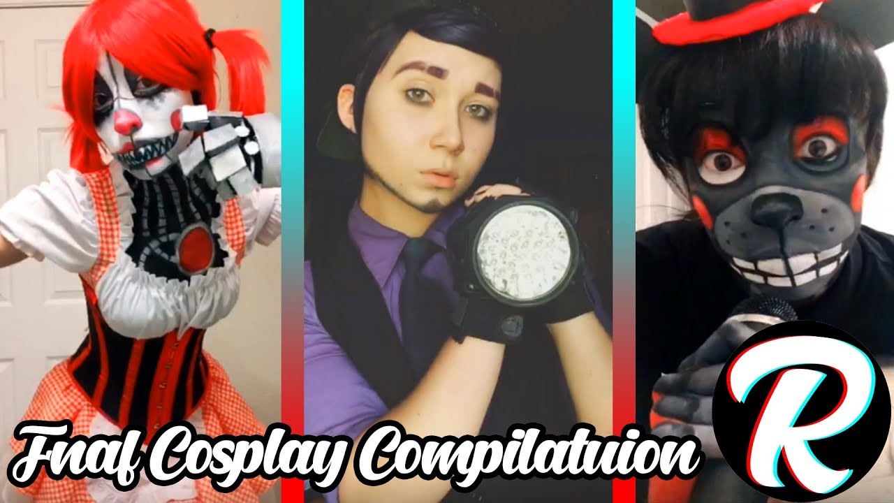 NEW Best FNAF Cosplay Makeup | Freddy Funtime Foxy Ennard and More | Tiktok 2018 Compilation
