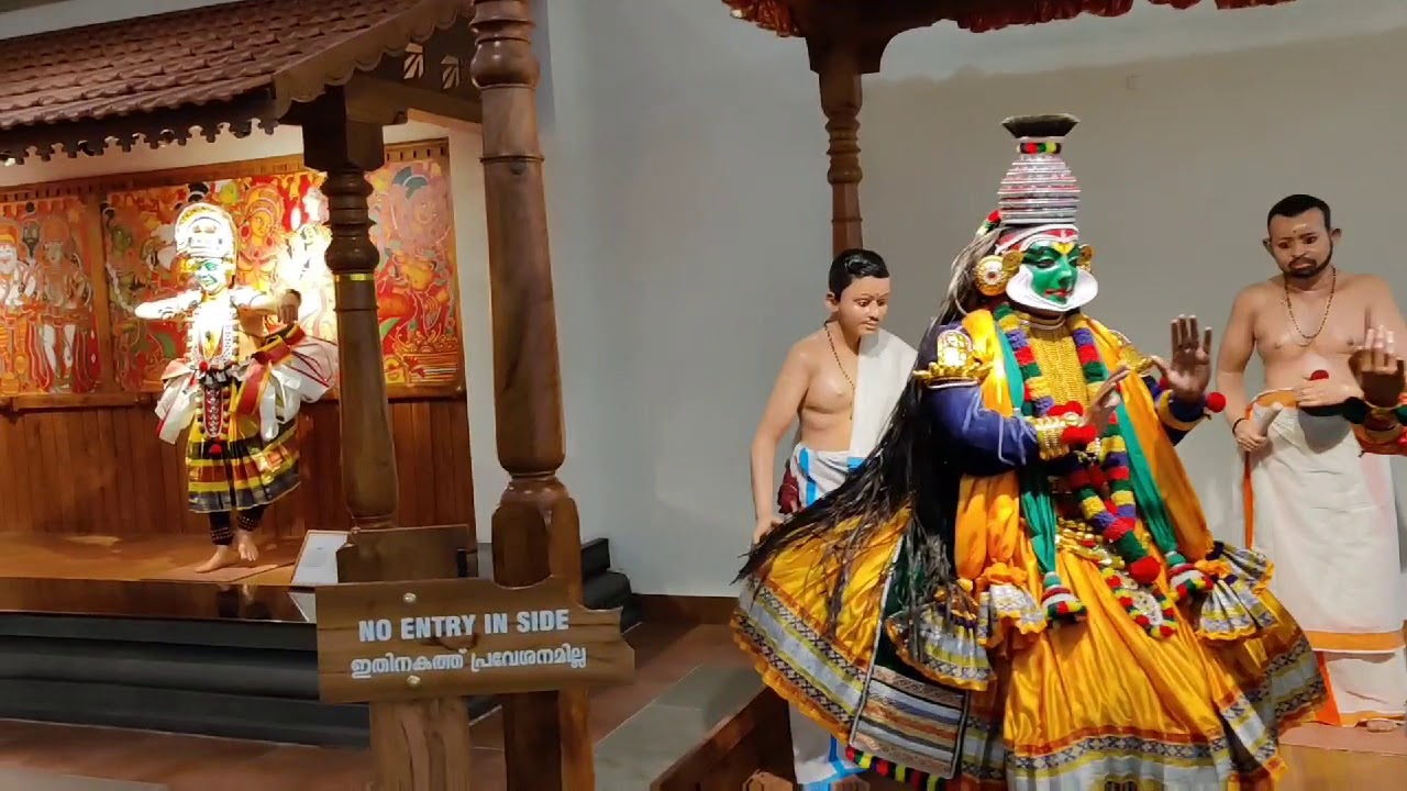 Kathakali Art forms in Kochi Airport_Small VCLIP