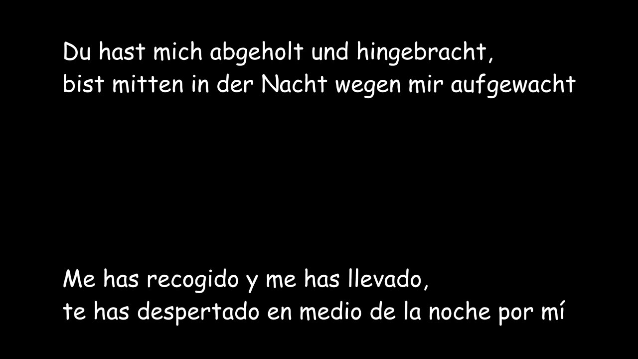 Oft gefragt - Annenmaykantereit (Alem&aacute;n/Espa&ntilde;ol)