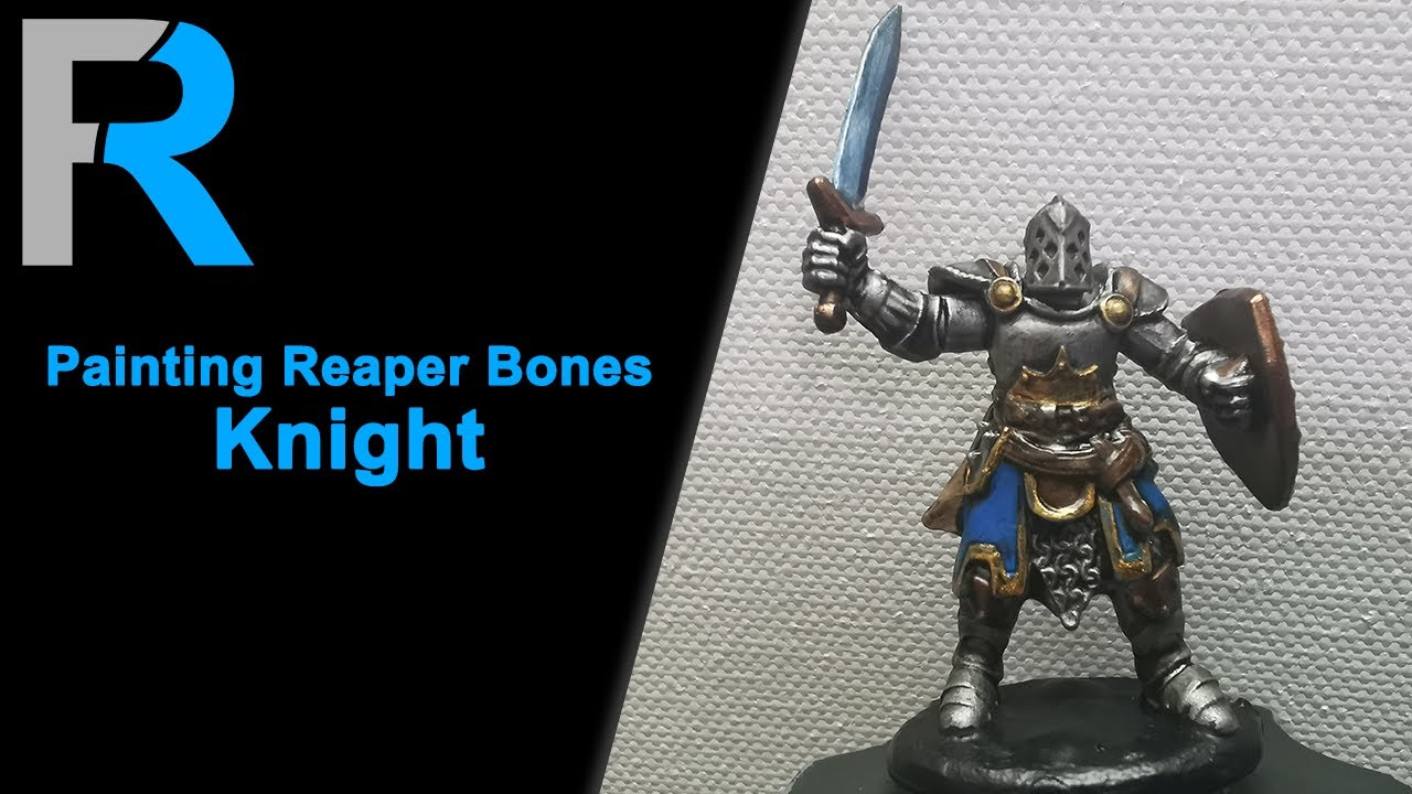 Painting Reaper Bones - Knight
