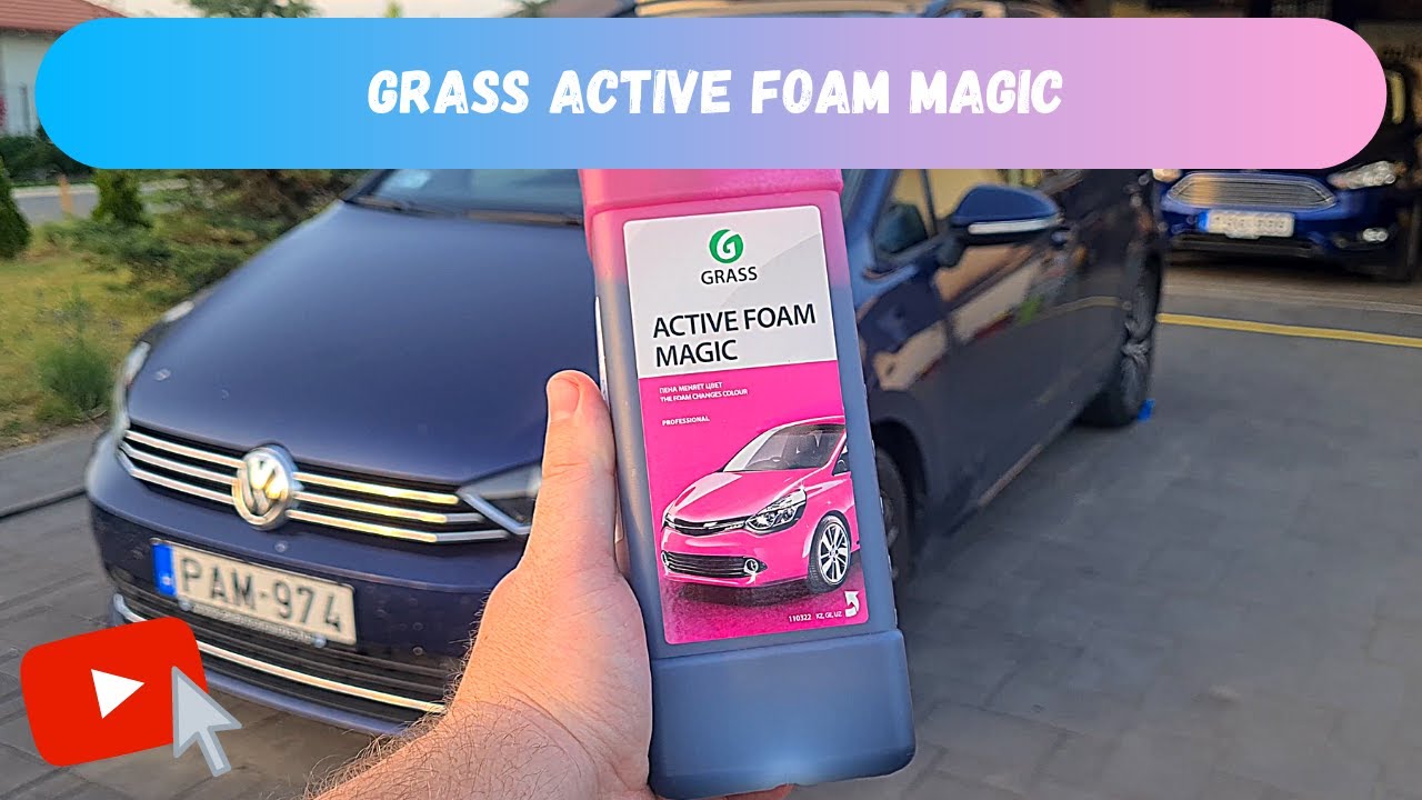 Grass Active Foam Magic pre-wash shampoo test