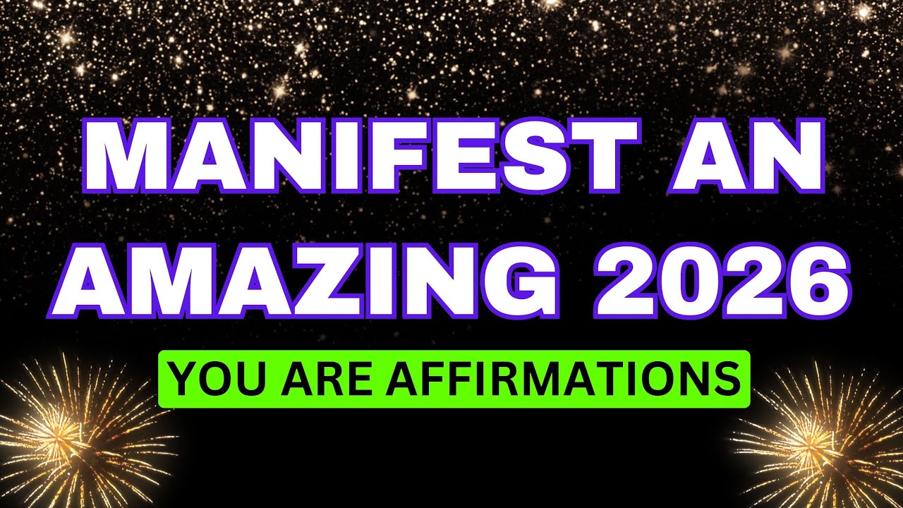 Step Into Your Best Year Yet | 2026 Transformation Affirmations for Miracles & Abundance