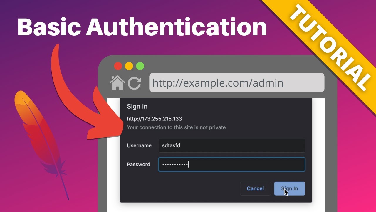 Как защитить Apache паролем с помощью базовой аутентификации