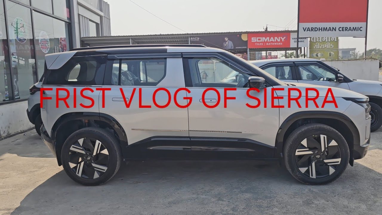 My first vlog | TATA SIERRA | first impression | RawReviews ofCarbikes