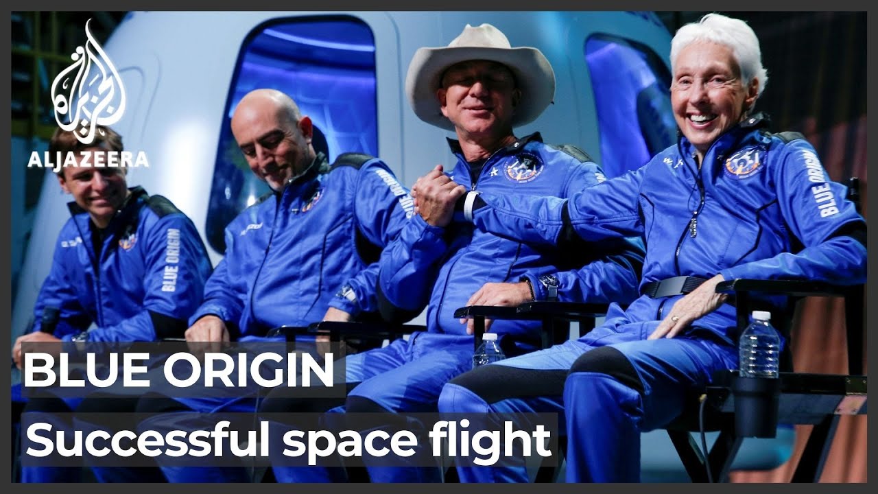 Blue Origin launch: Jeff Bezos, crew complete historic spaceflight
