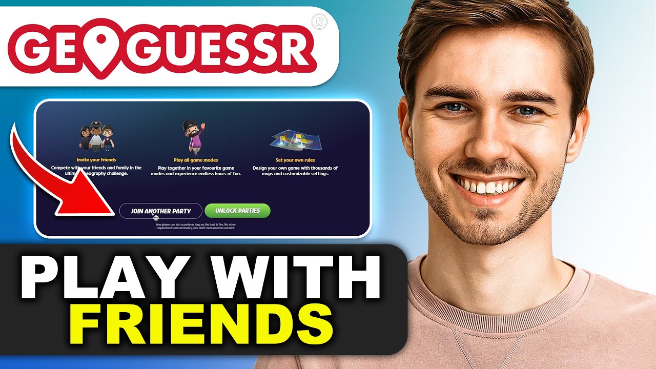 Как настроить игру GeoGuessr с друзьями
