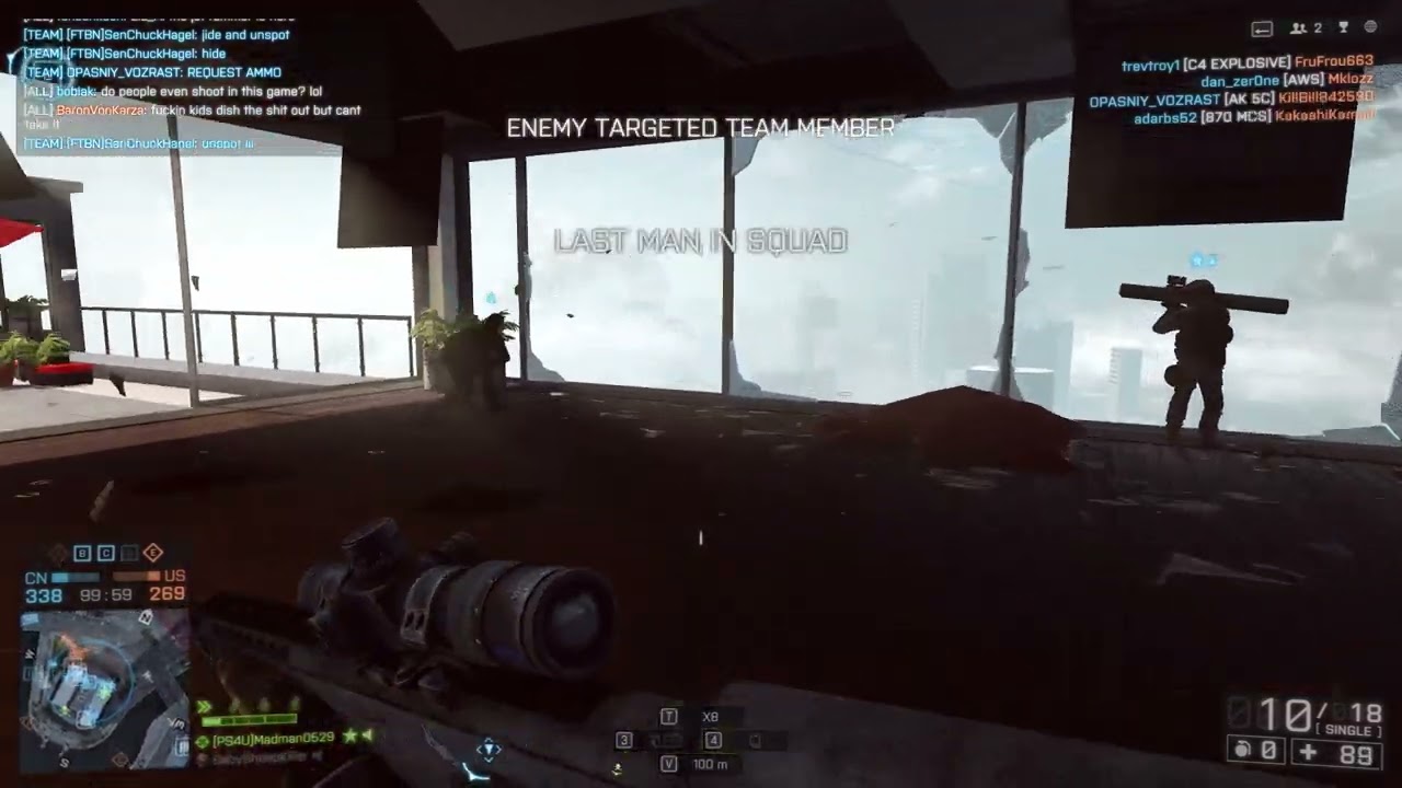 Battlefield 4 - When A Guy Wishes Cancer On You So You Teach Him Some Manners!