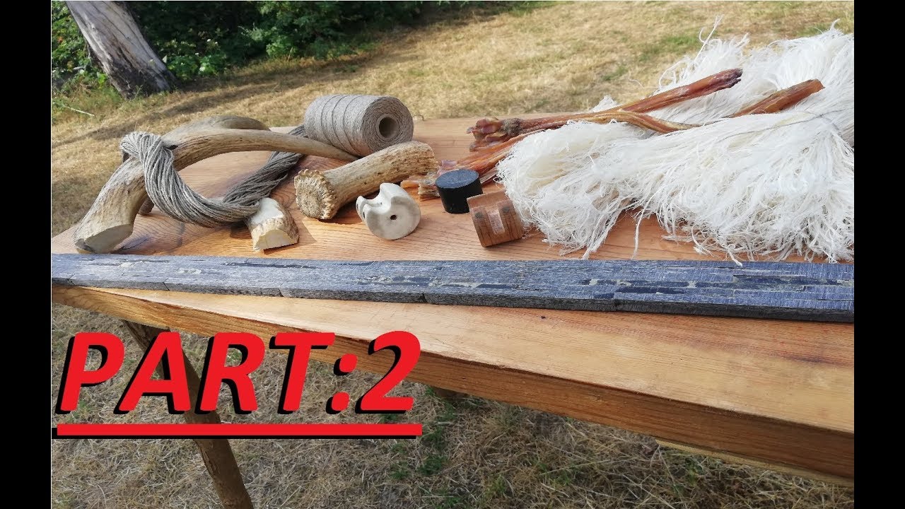 Composite crossbow KOMPOZYTOWY ŁUK KUSZY REKONSTRUKCJA CZ2
