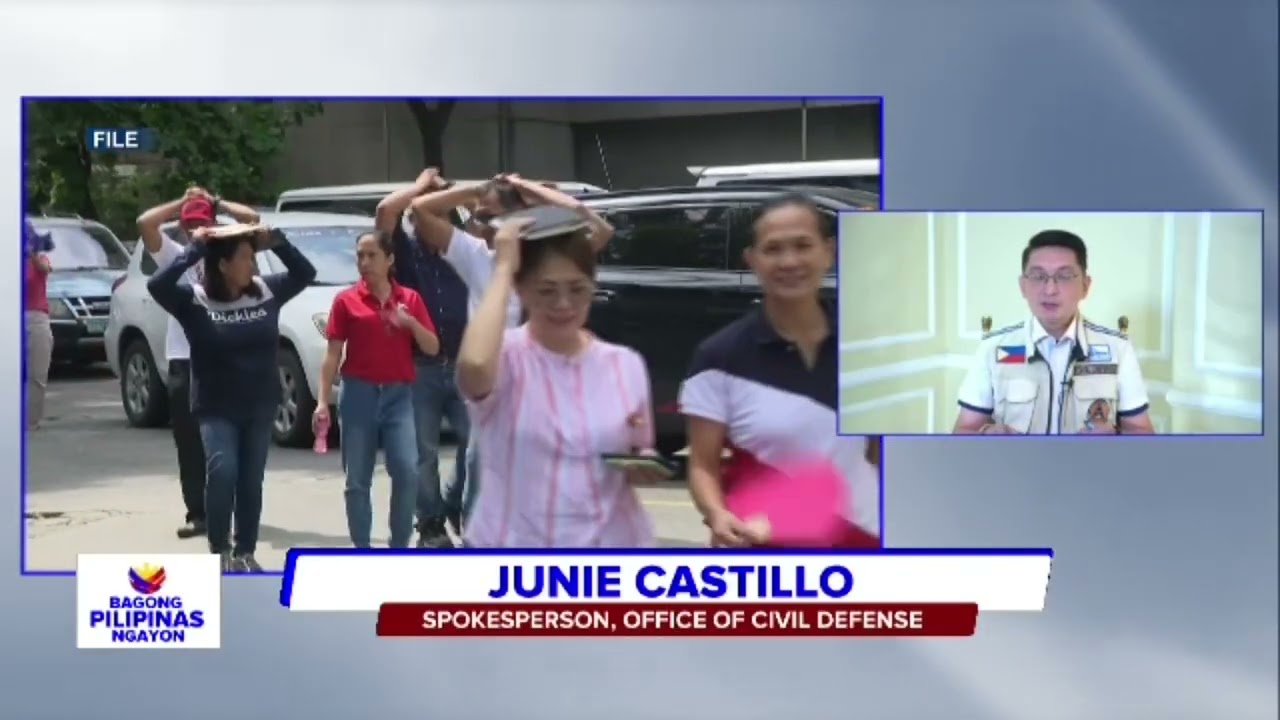 Panayam kay Office of Civil Defense Spokesperson Junie Castillo ukol sa gaganaping first quarter...