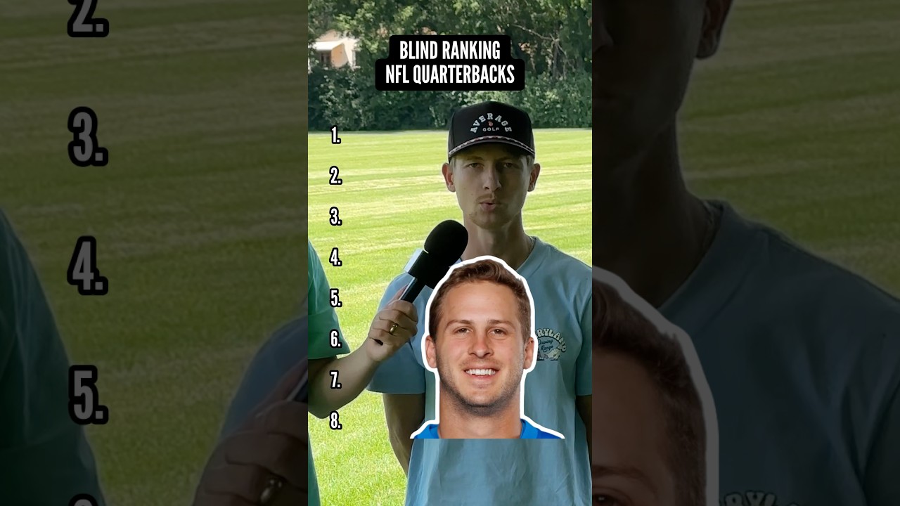 NFL Blind Ranking ft. @wyattzworld