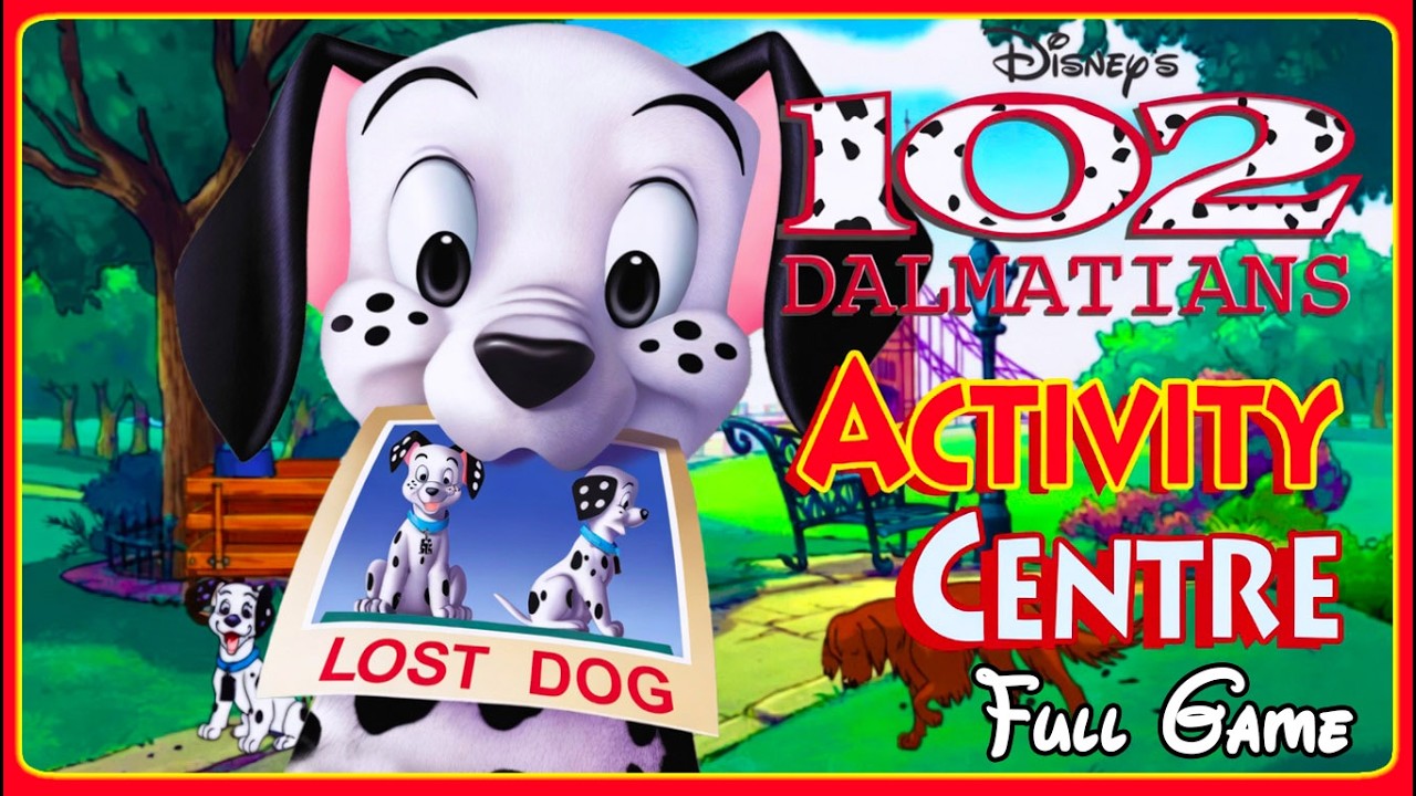 Disney's 102 Dalmatians Activity Center Full Game Longplay (PC)