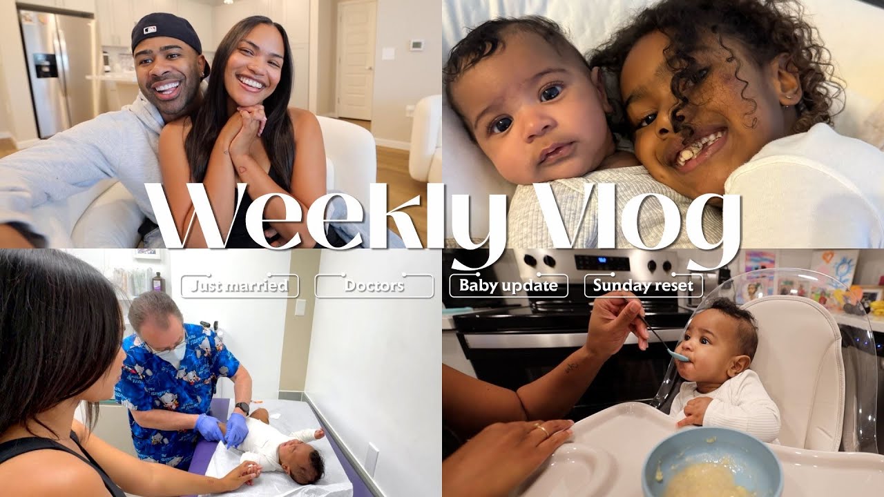 Life Update: We Got Married, Our Son Went to Doctor & Babies First Solid Food! @Prettyboyfredo