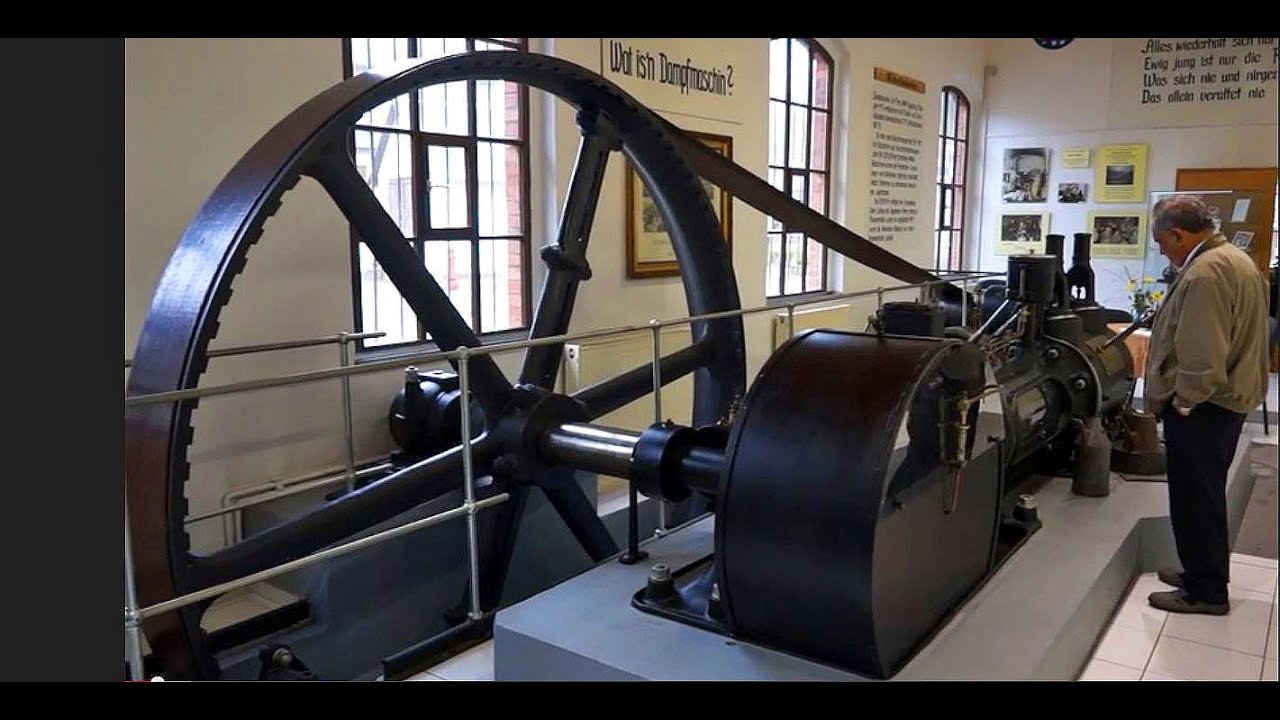 100 Jahre MAN Dampfmaschine Sitzendorf-Harry Voigt l&auml;&szlig;t sie laufen-15.Sitzendorfer Dampftreffen 2013