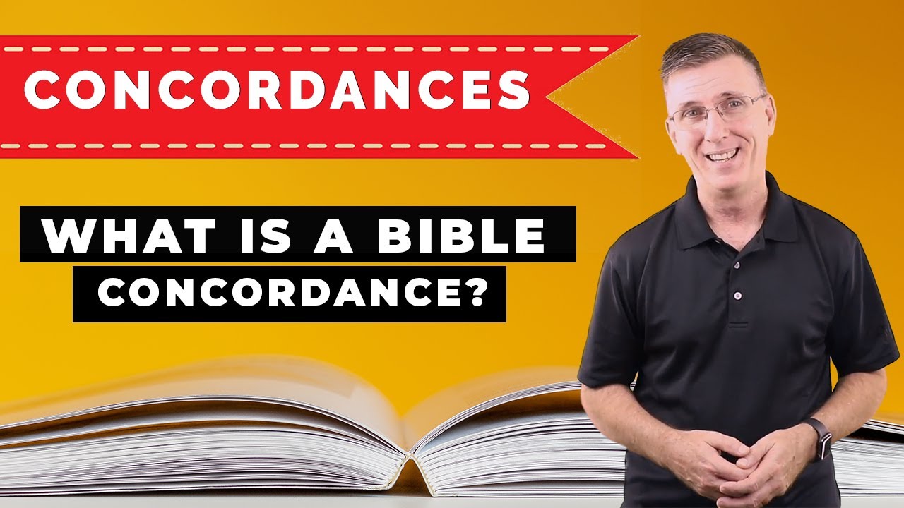 What Is a Bible Concordance?
