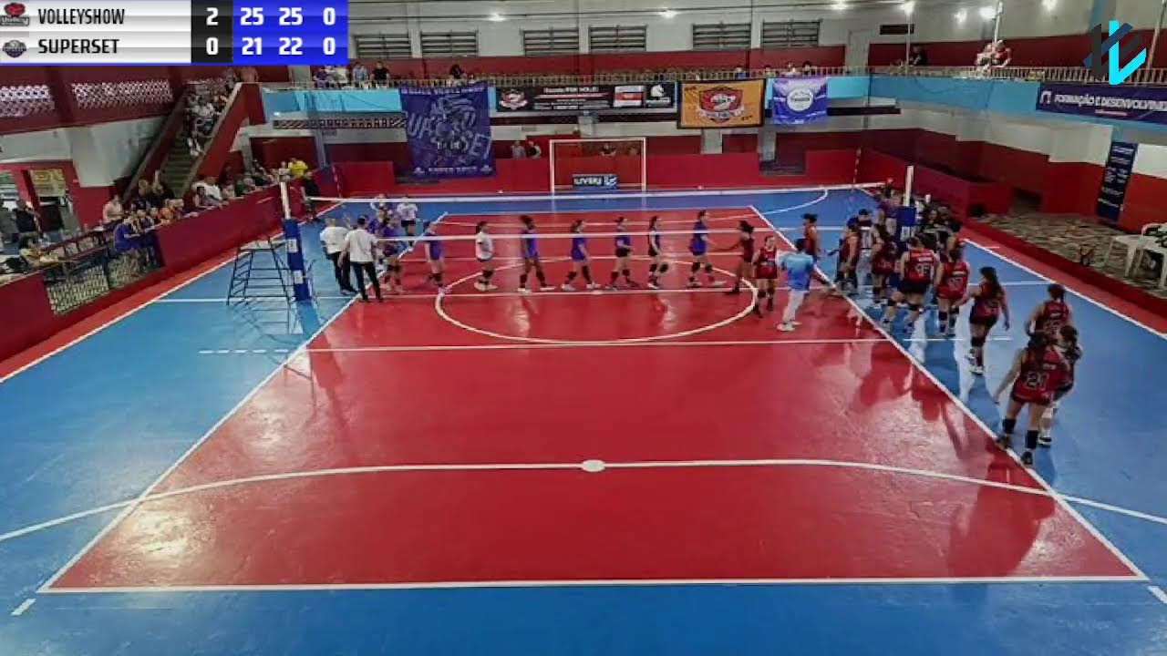 VOLLEYSHOW X SUPERSET - JUVENIL A FEMININO - FINAL TA&Ccedil;A OURO - LIVERJ 2025