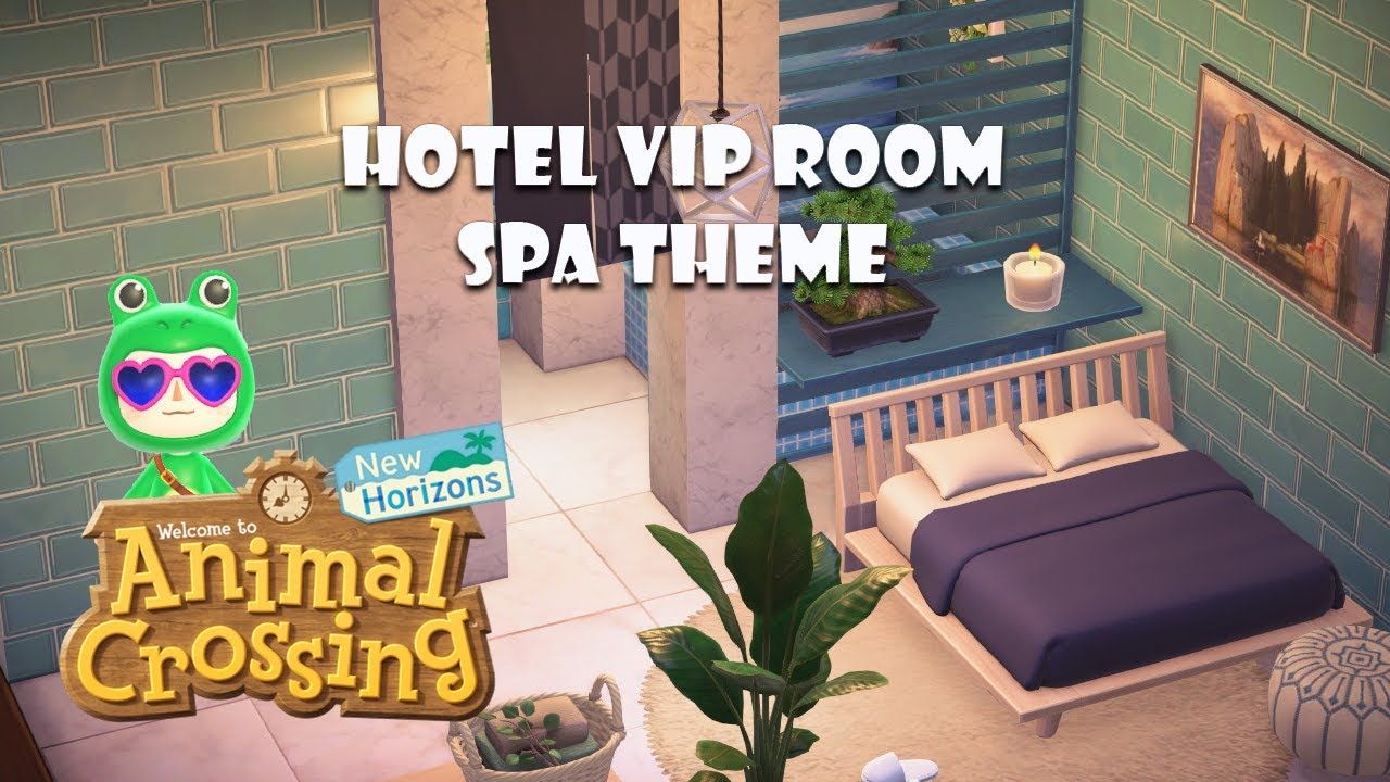 Spa VIP Hotel Room │ Animal Crossing New Horizons │ No Commentary Speed Build