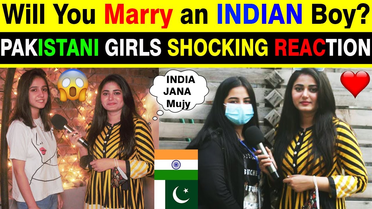 Will You Marry an INDIAN Boy | Pakistani Girls on Indian Boys | Pakistani Girls Reaction-Mehwish Naz