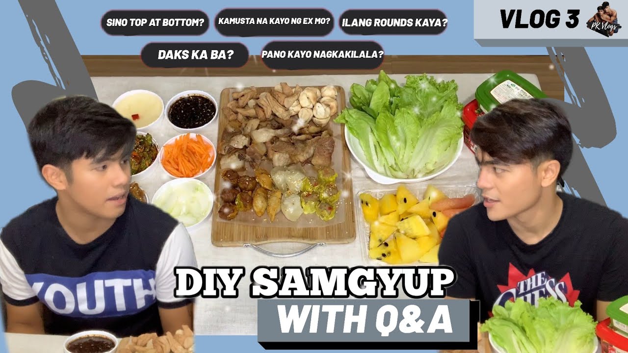 Q&A + DIY MUKBANG | Real Life BL Couple | PaulKen