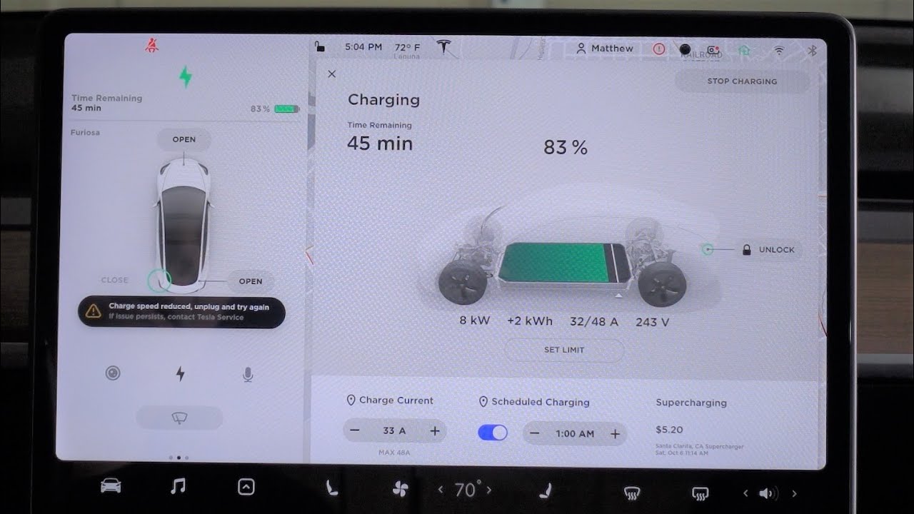 PSA: Is your Model 3 charge speed reduced?