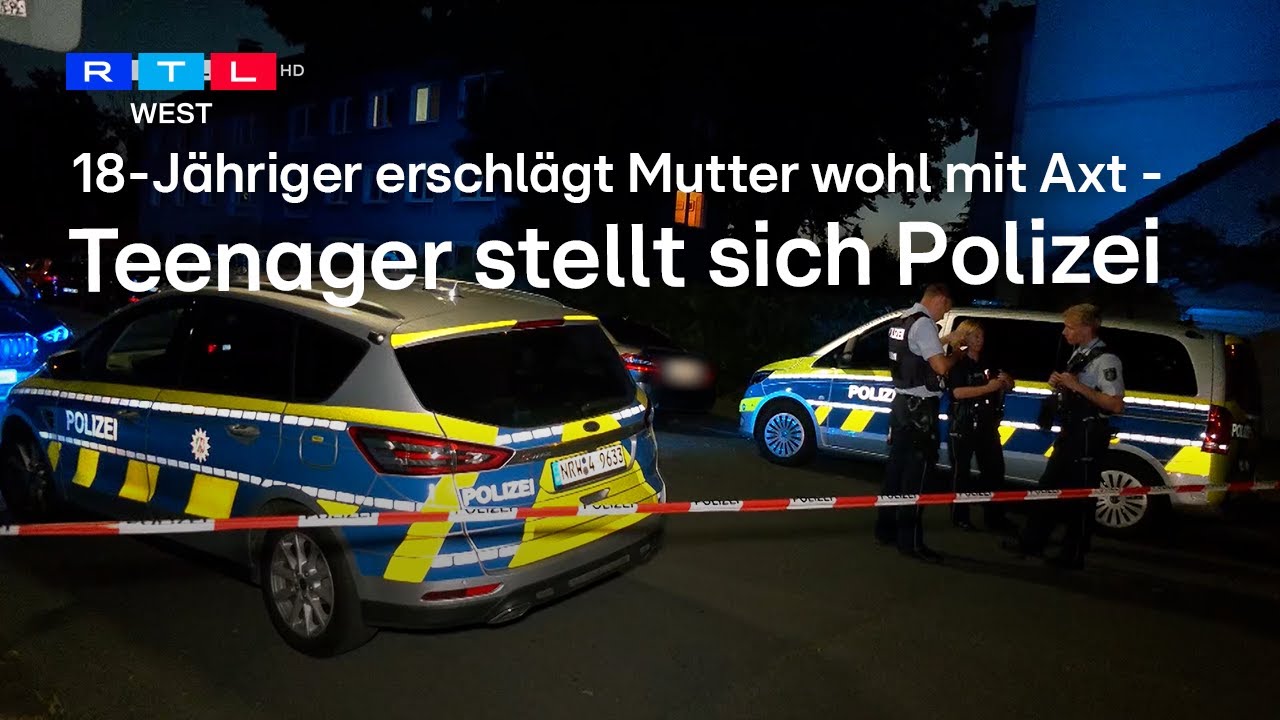Teenager erschlägt Mutter offenbar mit Axt I RTL WEST