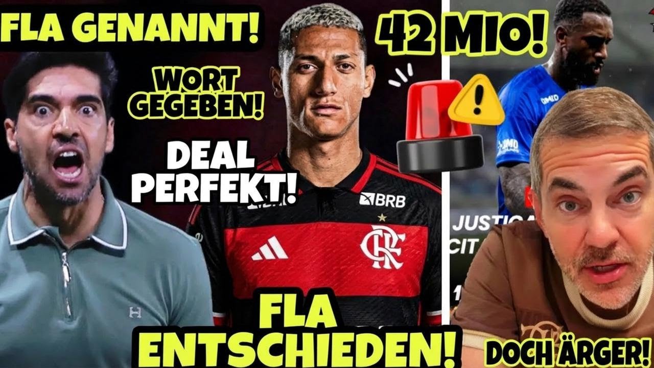 Deal perfekt beim Mengão! Filipe Luís & Richarlison einig – das sagt Abel über den Fla!