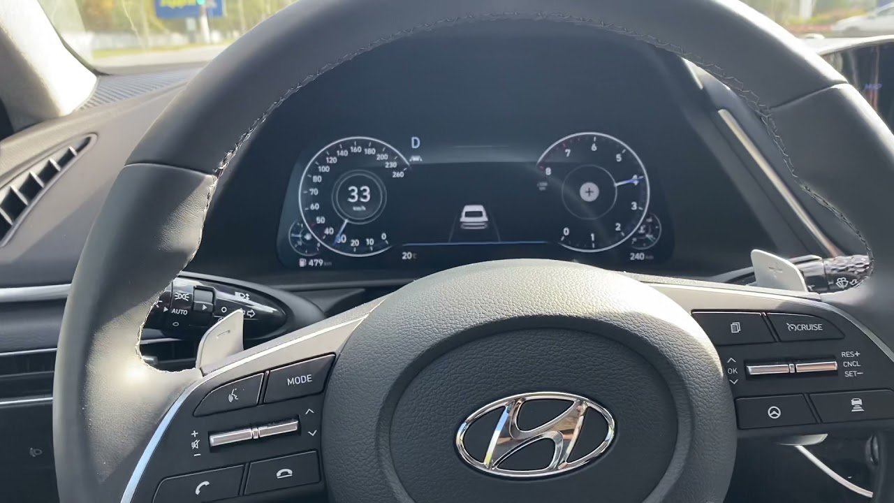 Если вы торопитесь/Hyundai Sonata new 2.5 / в обычном режиме D / Как ведет себя двигатель и коробка