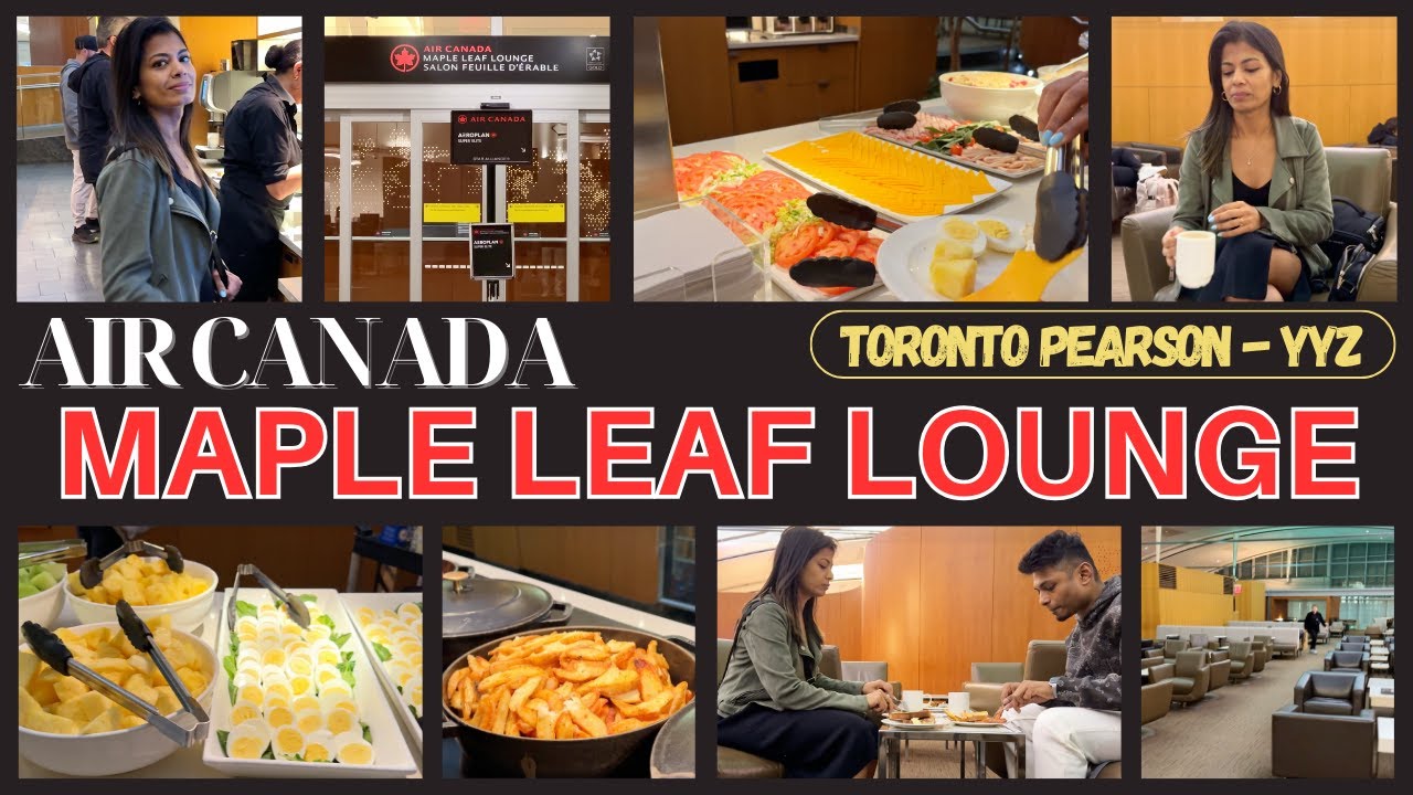Air Canada Maple Leaf Lounge - Toronto Pearson Airport - AMEX Aeroplan Reserve Credit Card | 2025