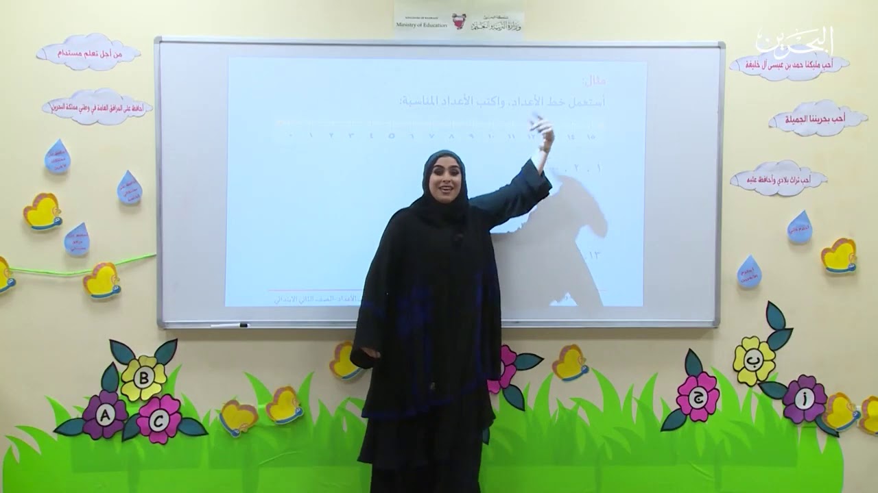 ترتيب الأعداد - الرياضيات - الثاني الابتدائي