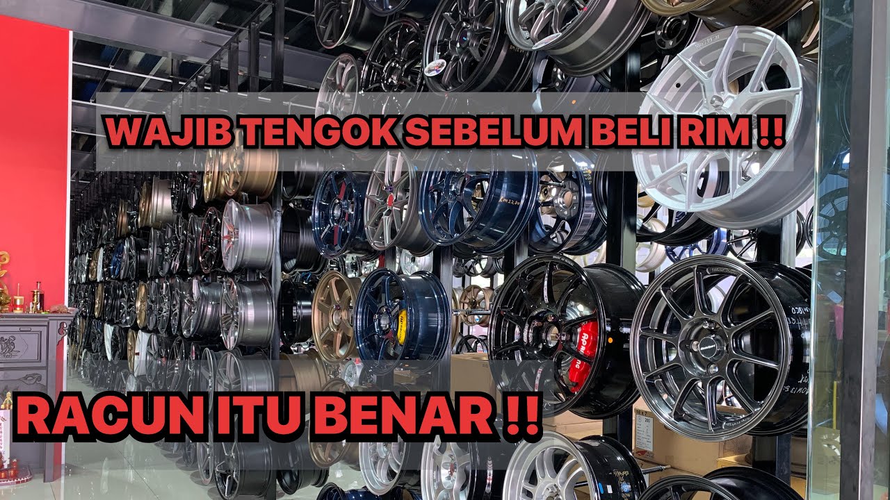 PERBEZAAN RIM ORI AO FLOW FORMING dan RIM COPY !!! WAJIB TENGOK !! //RACUN ITU BENAR !!
