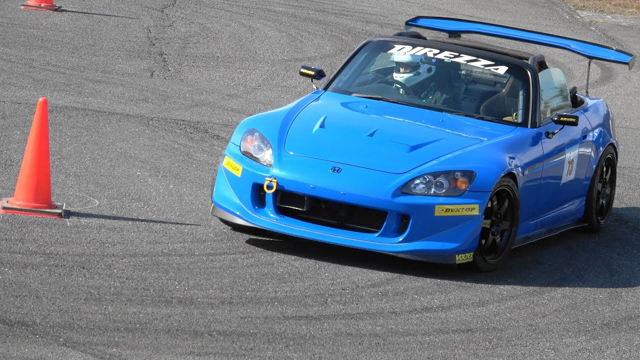 【4K】HONDA S2000 AP1～桶川スポーツランド ジムカーナ第4戦