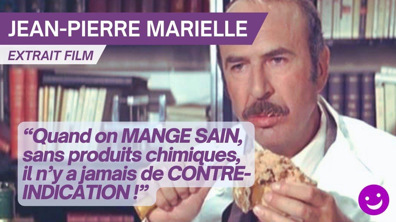 JEAN PIERRE MARIELLE “Quand on MANGE SAIN, il n’y a jamais de CONTRE-INDICATION !” ☻ @humoristes